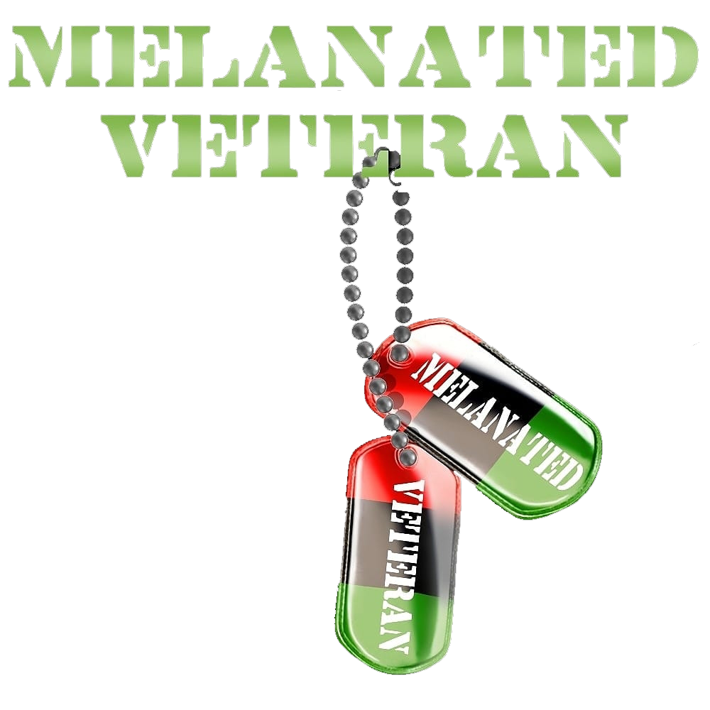 The Melanated Veteran Logo